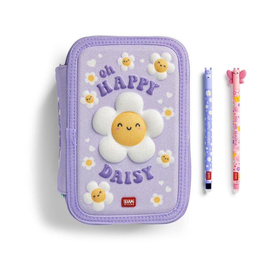 Trousse Triple Fun Daisy Legami