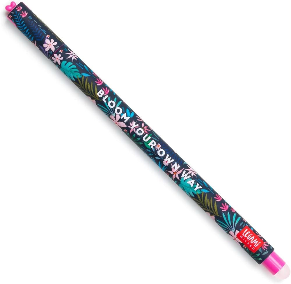 Stylo Legami Bloom Your Own Way · Flora Fleurs tropicales